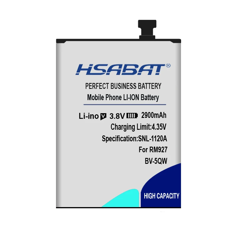 Новое поступление аккумулятор HSABAT 2900 мАч для Nokia lumia 929 930 RM927|battery for nokia|battery forbatteries