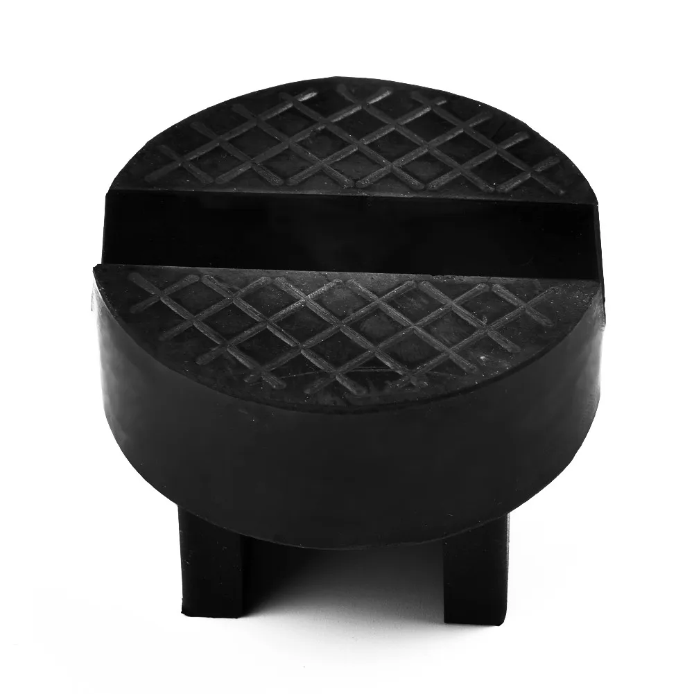 

Axle Stand Pad Pinch Practical To Use Rubber Safety Slotted Black