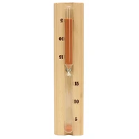 1pc Wood Hourglass Timer Precise Hourglass Timer for Sauna Dry Steam Room