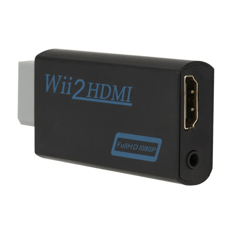 Преобразователь WII в HDMI Full HD 1080P Wii 2 преобразователь 3 5 мм аудио для ПК HDTV монитора