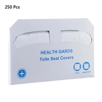 250 sheetspack half fold disposable toilet seat covers thickened sanitary flushable wood pulp potty shields guards pads