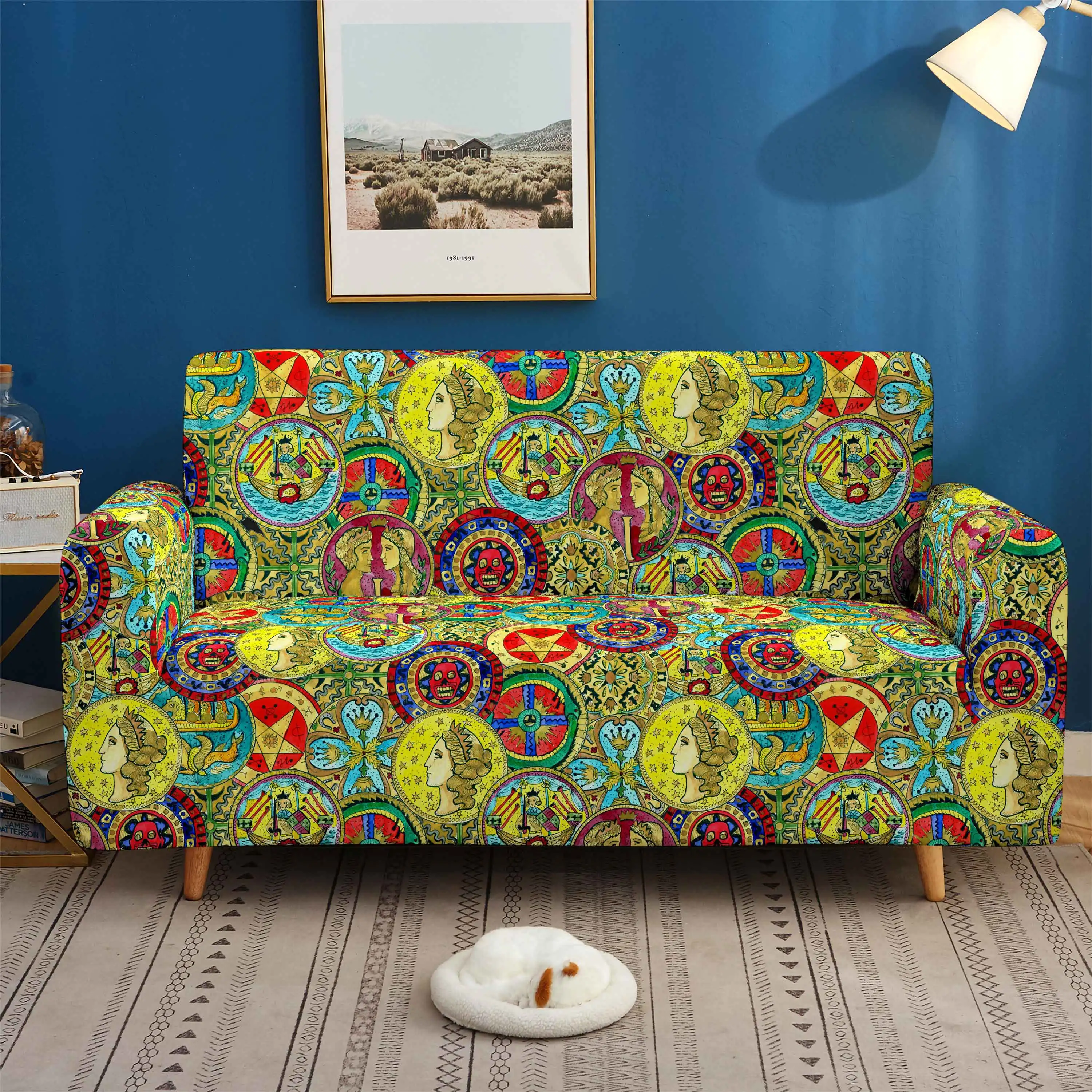 2020 Новый 3D для диванов Нескользящие резиновые сапоги с эластичной стрейч диван