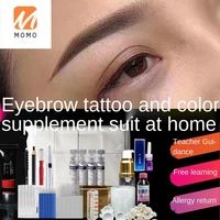 tattoo embroidery tools full set of color supplement eyebrows embroidery supplies semi permanent