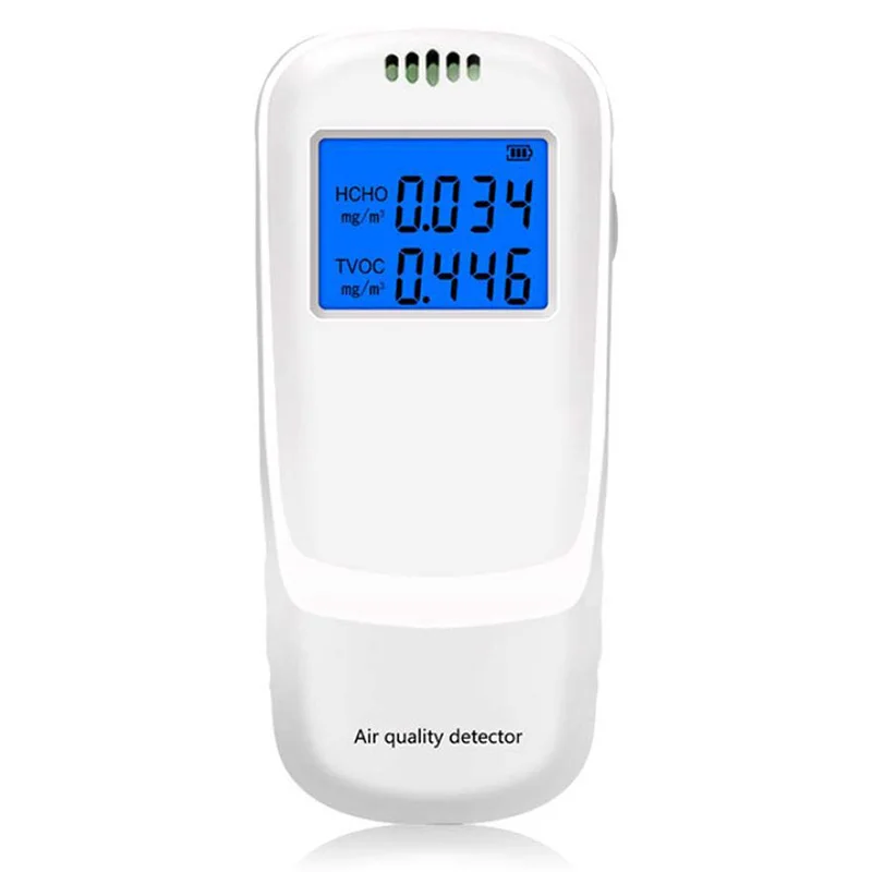 Air Quality Monitor Formaldehyde Detector Pollution Meter Sensor Tester Detect &amp Test Indoor PM2.5/PM10/Particles Met | Инструменты