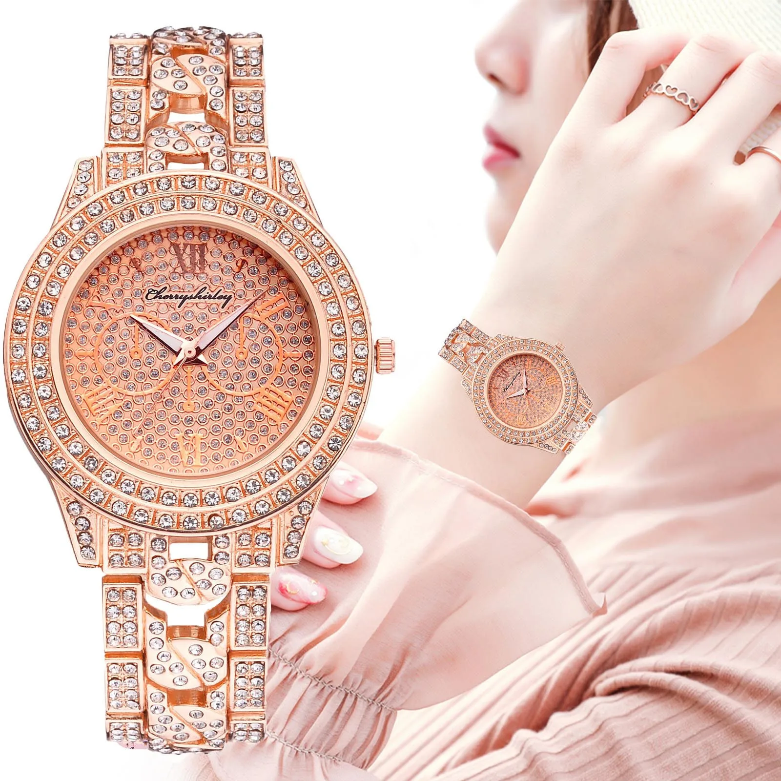

New Casual V1171 Man Fashion Watch Clock Stainless Steel Wrist Crystal плае для девоки vetement fille ropa niña meisjes kle
