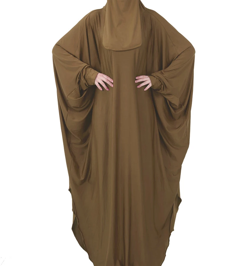 Одежда для молитв для женщин, комплект из 2 предметов, химар, джилбаб, комплекты для мусульман, вуаль, абайя, хиджаб, арабское платье, мусульма...