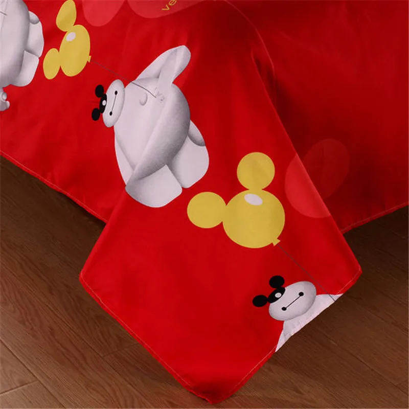 Комплект постельного белья для мальчиков с 6 большими героями мультяшным