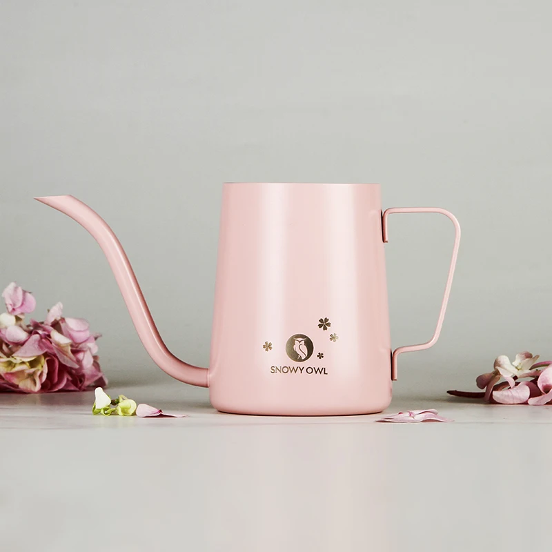 

Gooseneck Drip Coffee Pot Hand Punch Thickened Nordic Hanging Ear Mini Coffee Pot Stainless Steel Bule De Cafe Coffeeware DG50CP