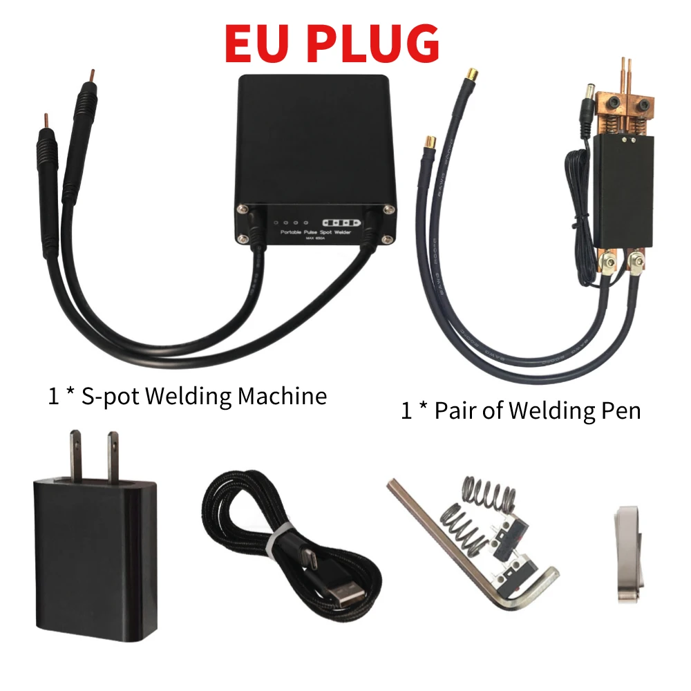 Ручной Мини-аппарат для точечной сварки DH20 9 передач регулируемая мощность