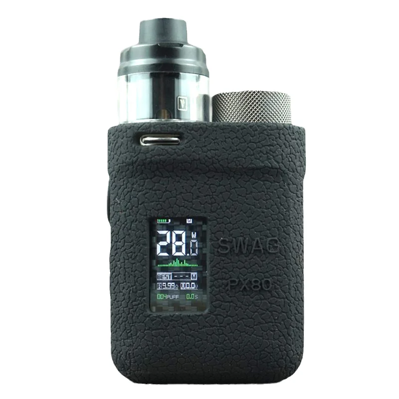

Swag PX80 80W kit Silicone Texture vape Case Skin Sleeve Cover ModShield Wrap gel for Swag Px80