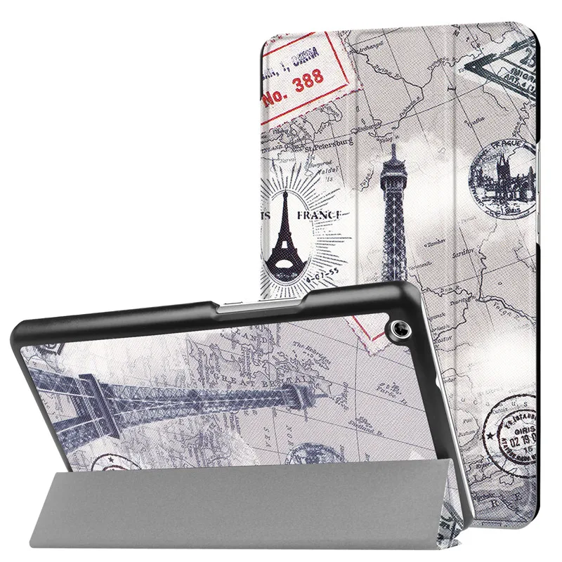 

Case for Huawei MediaPad M3 Lite 8.0" CPN-L09 8 Tablet Magnet Stand Smart PU Leather Cover Shell Funda+Screen Protector+Stylus