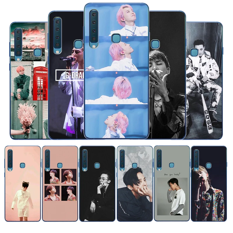 Мягкий силиконовый чехол G-Dragon для Samsung A10 A20E A30 A40 A50 A70 A80 A3 A5 A7 2016 A8 2017 A6 A9 2018 |