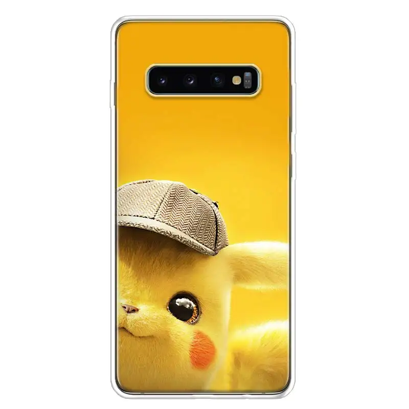 Пикачу обложка фильма чехол для телефона для samsung Galaxy A10 A20E A30 A40 A50 A70 A50S A80 M30S A6 A7 A8 A9 Plus+ Coque