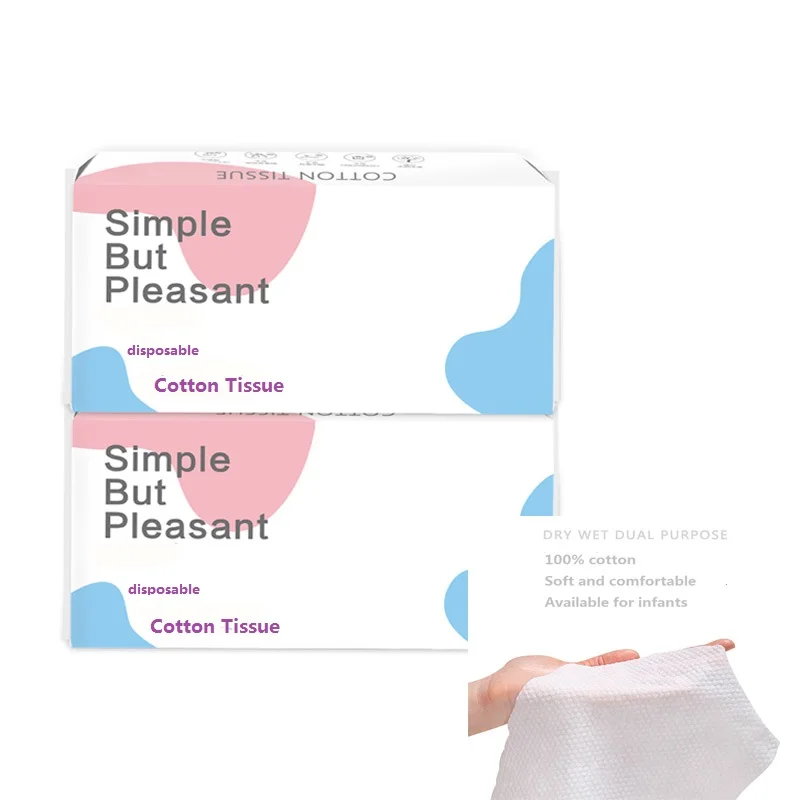 

Cotton Disposable Face Towel Travel Makeup Wipes Facial Cleansing Makeup Towel Remover