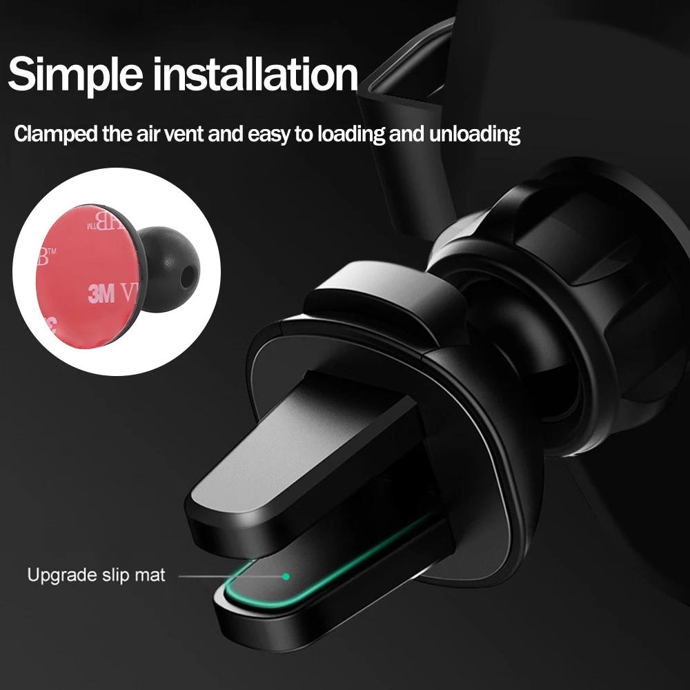 10 Вт QI Беспроводное быстрое зарядное устройство Автомобильный держатель