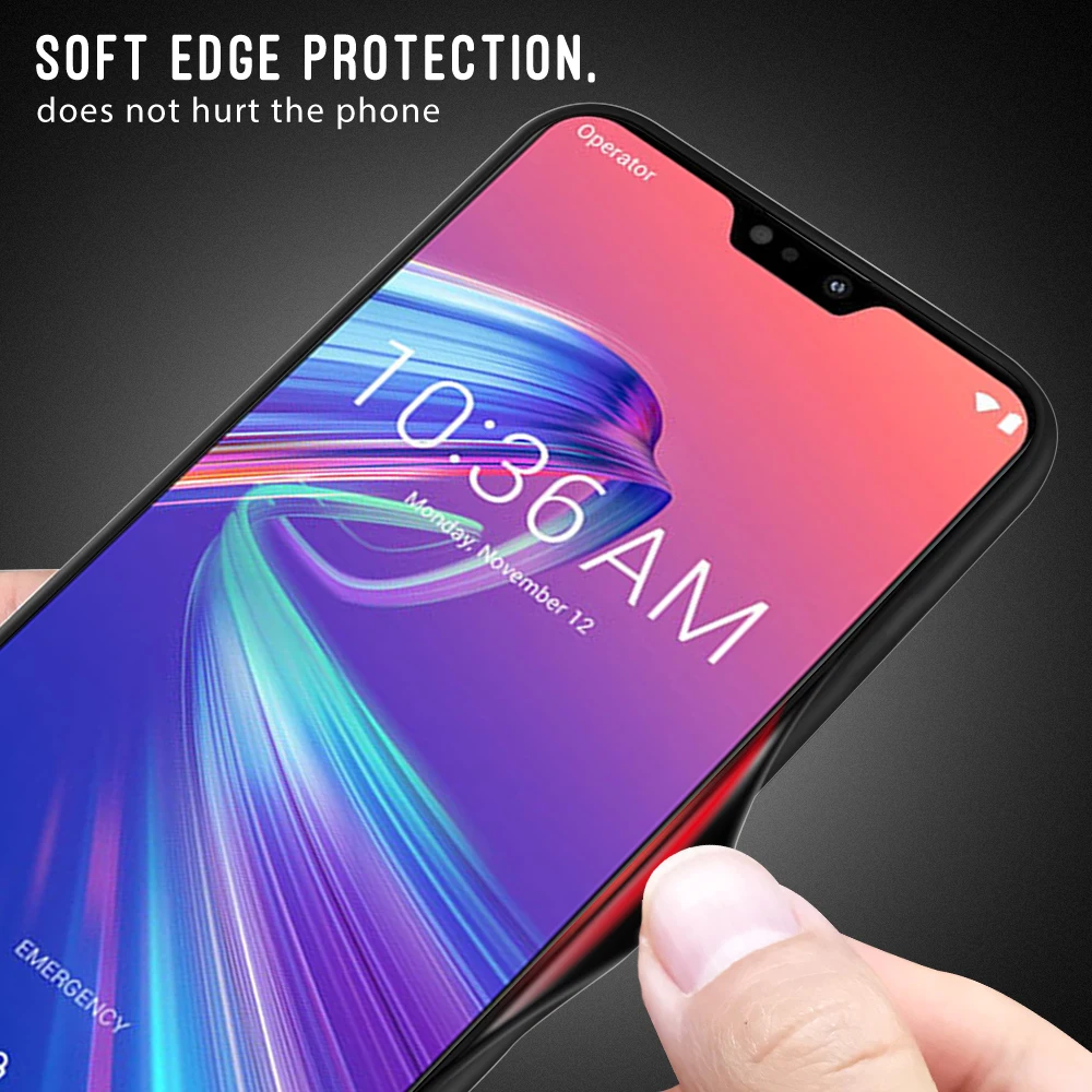 Модный градиентный чехол из закаленного стекла для телефона для ASUS Zenfone max pro m1 zb601kl zb602kl m2 zb631kl zb633kl защитный чехол-накладка