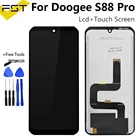 6,3 дюймовый ЖК-дисплей DOOGEE S88 Pro, цифровой дигитайзер в сборе + сенсорный экран Для DOOGEE S88 PLUS, ЖК-дисплей, панель для ремонта сотового телефона, стекло, ЖК-дисплей