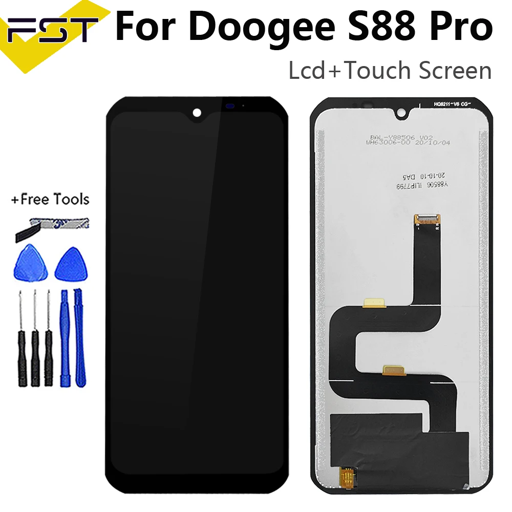 Оригинальный Для Doogee S88 Pro ЖК дисплей Дисплей и кодирующий преобразователь