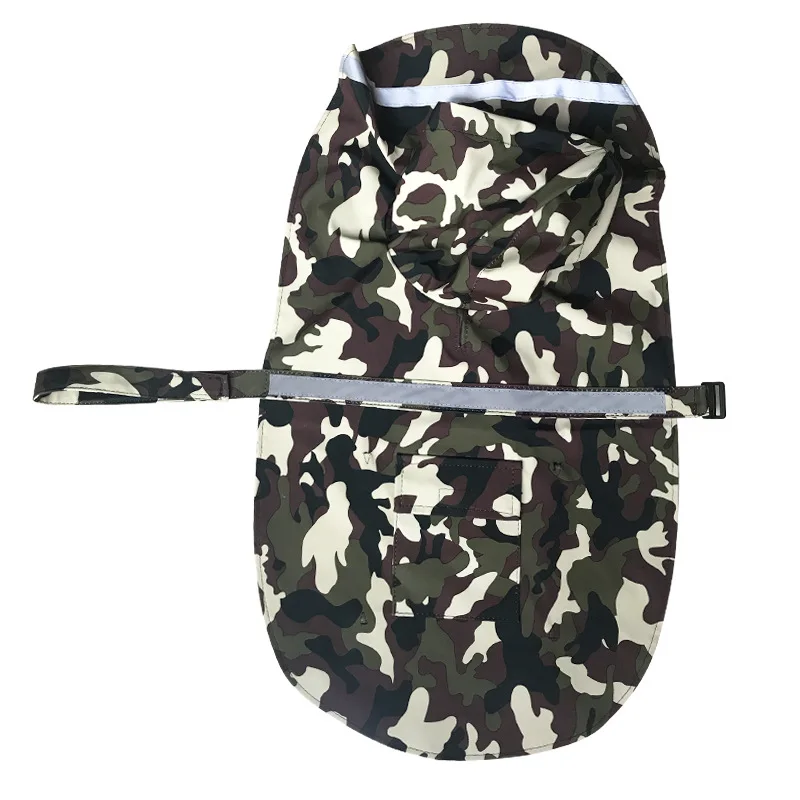 Дождевики для маленьких собак светоотражающая водонепроницаемая куртка и