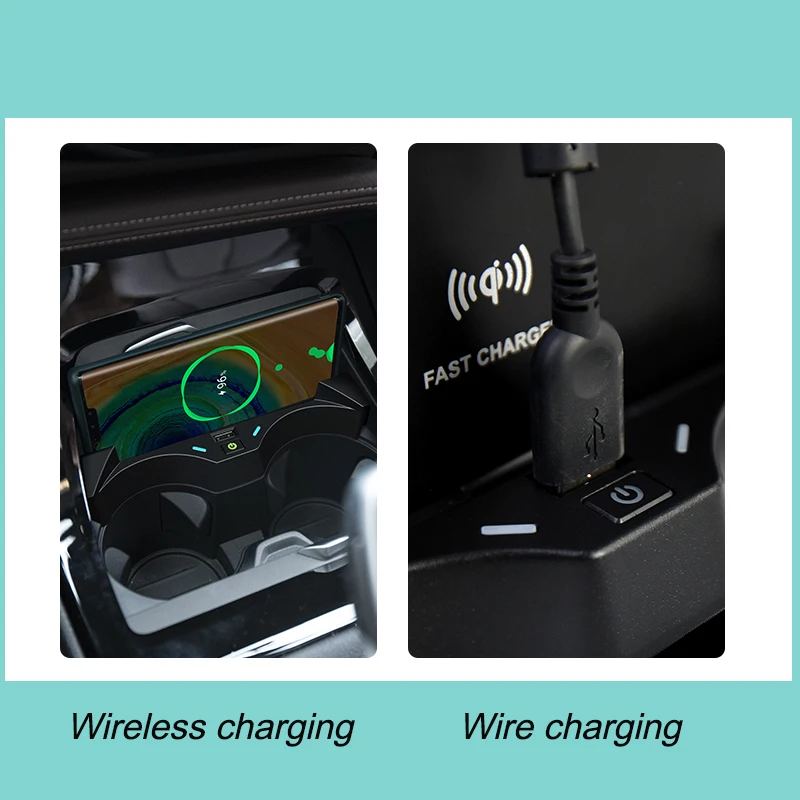 Автомобильное беспроводное зарядное устройство держатель для зарядки телефона