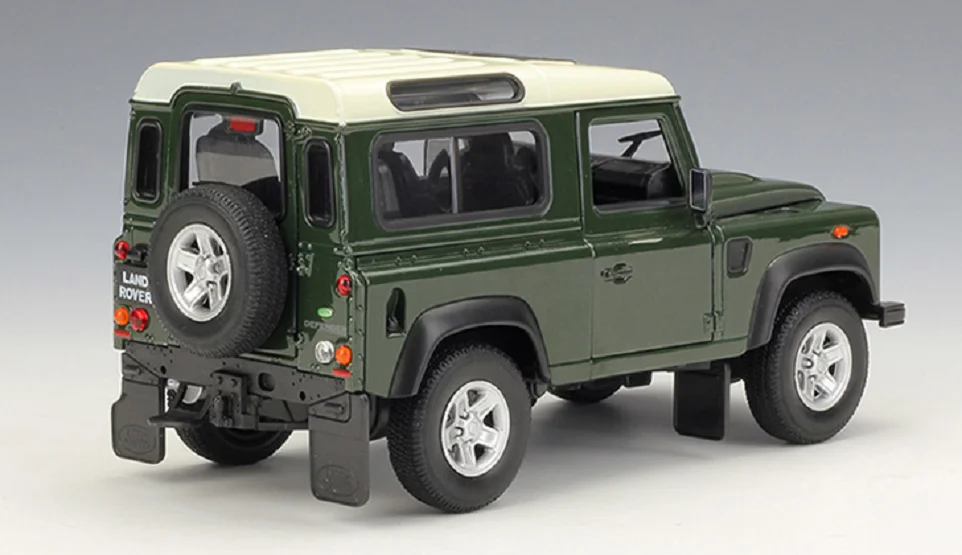 Welly 1:24 Land Rover Defender литая зеленая Автомобильная фара в коробке|Наземный транспорт| |