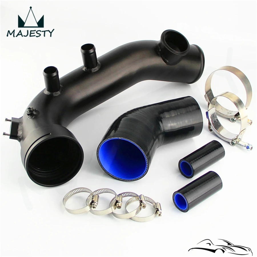 Впускной комплект для охлаждения турбо трубы подходит B ** MW N54 E88 E90 E92 135i 335i Tial