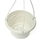 Садовый горшок с крючком, пластиковый Балконный подвесной цветочный горшок из целозии, держатель для растений, для дома
