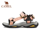 Женские походные сандалии CAMEL, Спортивная пляжная обувь, уличные сандалии на липучке, удобные нескользящие износостойкие, на толстой подошве, для воды