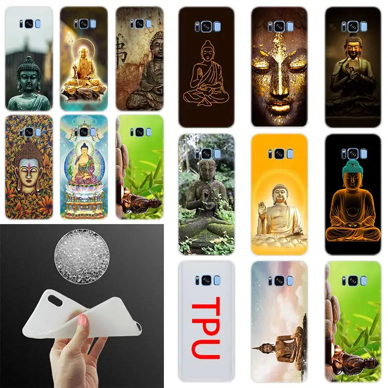 Buddha Cover TPU Soft Silicone Case For Samsung S21 S22 S20 S11 Ultra S10 S9 S8 Plus lite E 5G fe
