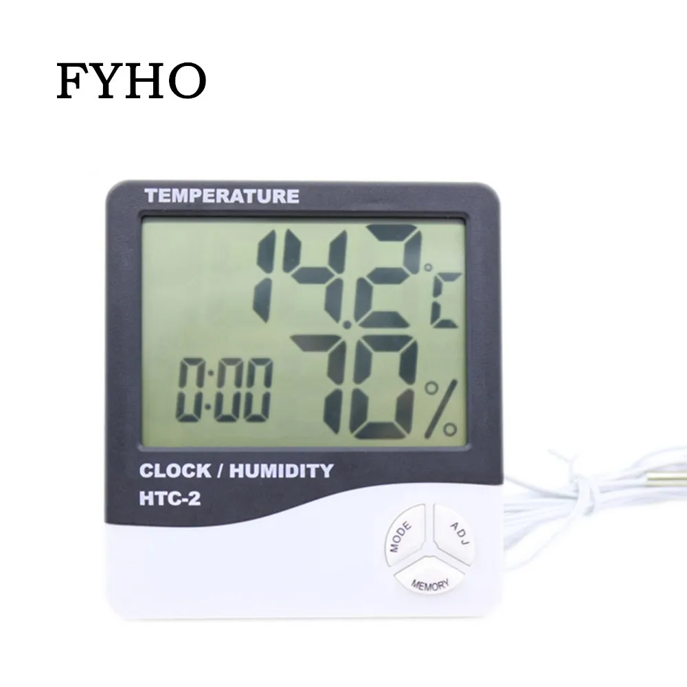 Цифровой ЖК-термометр гигрометр измеритель температуры и влажности в помещении