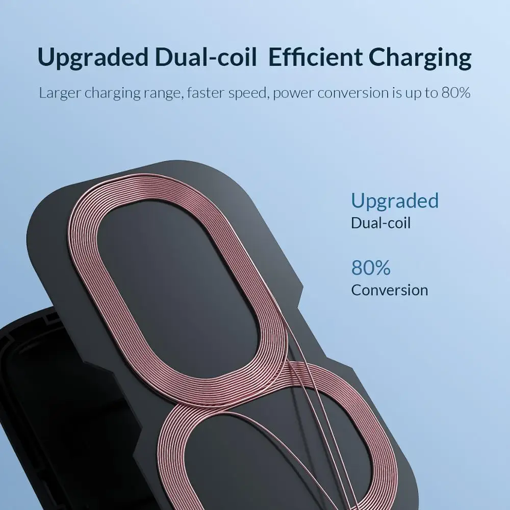 Беспроводная зарядная док станция ORICO Qi Беспроводное зарядное устройство для iPhone