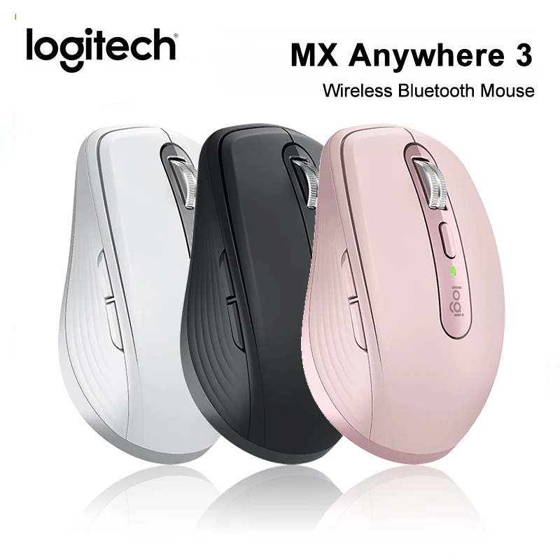 Новая беспроводная Bluetooth компактная высокопроизводительная мышь Logitech MX ANYWHERE 3 2 4