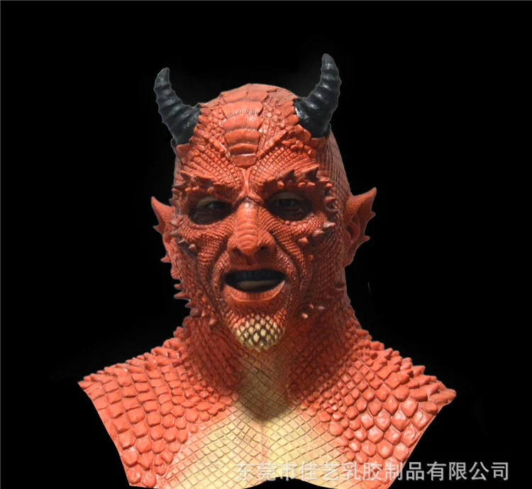 

Halloween game Darkness Boss Demon Mask Cosplay actor's headgear Devil Glove cosplay costume