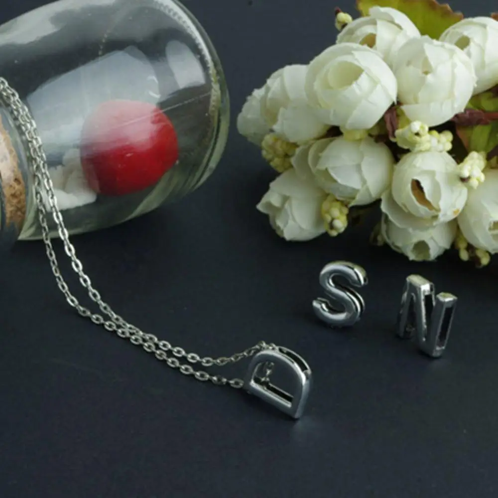 Модные женские ювелирные изделия colar best friends DIY с буквенным A-Z подвеска цепочкой