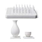 Керамический инструмент, пористая огнеупорная подкладка для ногтей, устойчивый к высоким температурам материал, керамическая печь, аксессуары для мебели