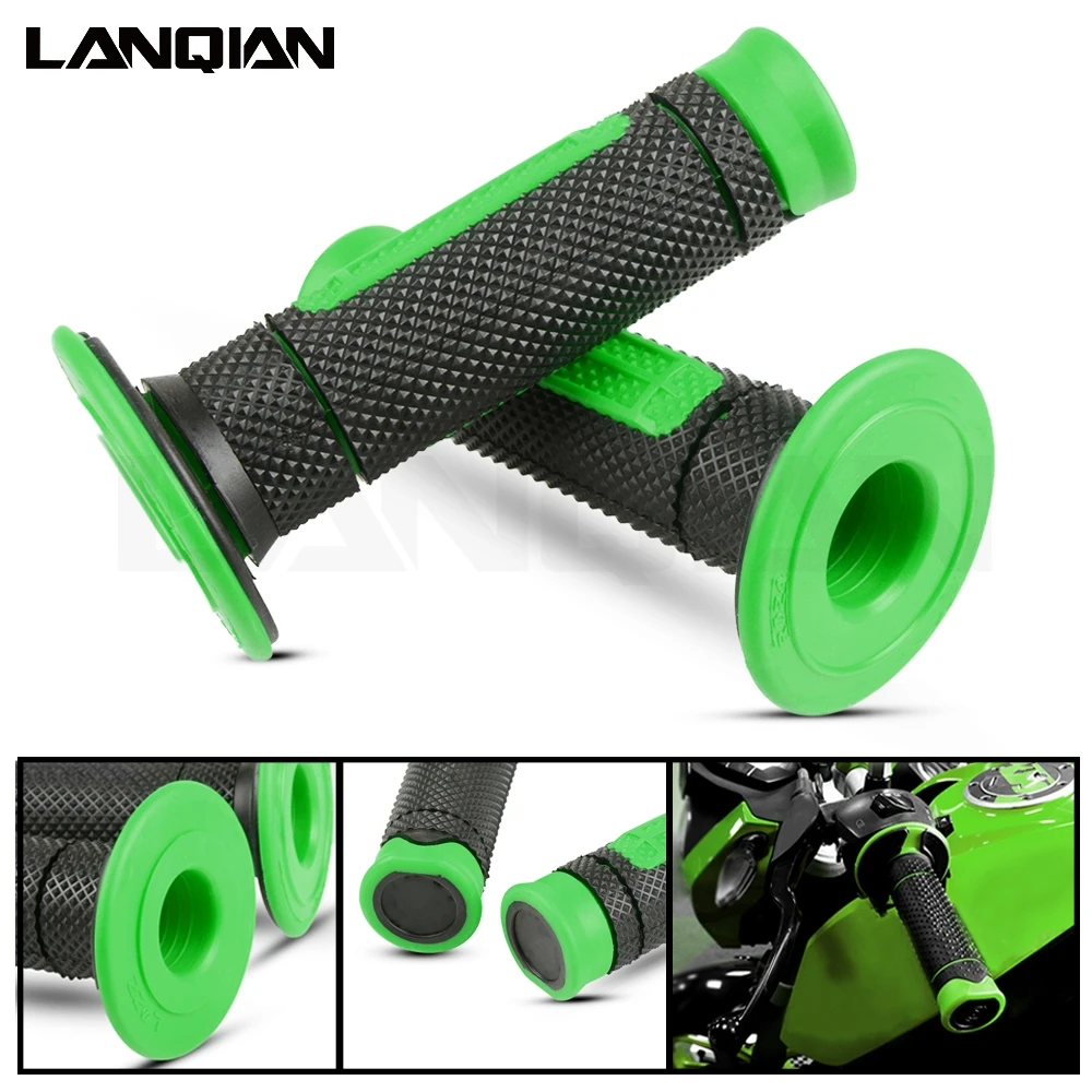 Мотоциклетные резиновые ручки на руль гелевые для мотокросса Kawasaki KX KLX KDX 65 85 100 125