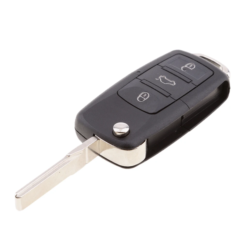 Car 3 Button Key Case Fob Housing Repair Kit for VW Bora Passat Jetta Sharan | Автомобили и мотоциклы