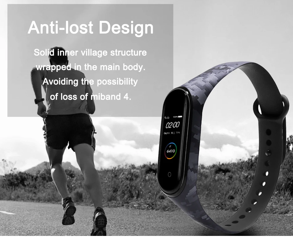 Браслет mi band 4 для xiaomi mi Band 4 ремешок силиконовый ремешок с разноцветными цветами аксессуары для xiaomi mi band 4 ремешок