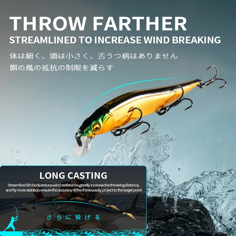 BEARKING 9 8 cm 10g SP погружения 2 1 м Профессиональный блесна рыболовные приманки Воблеры