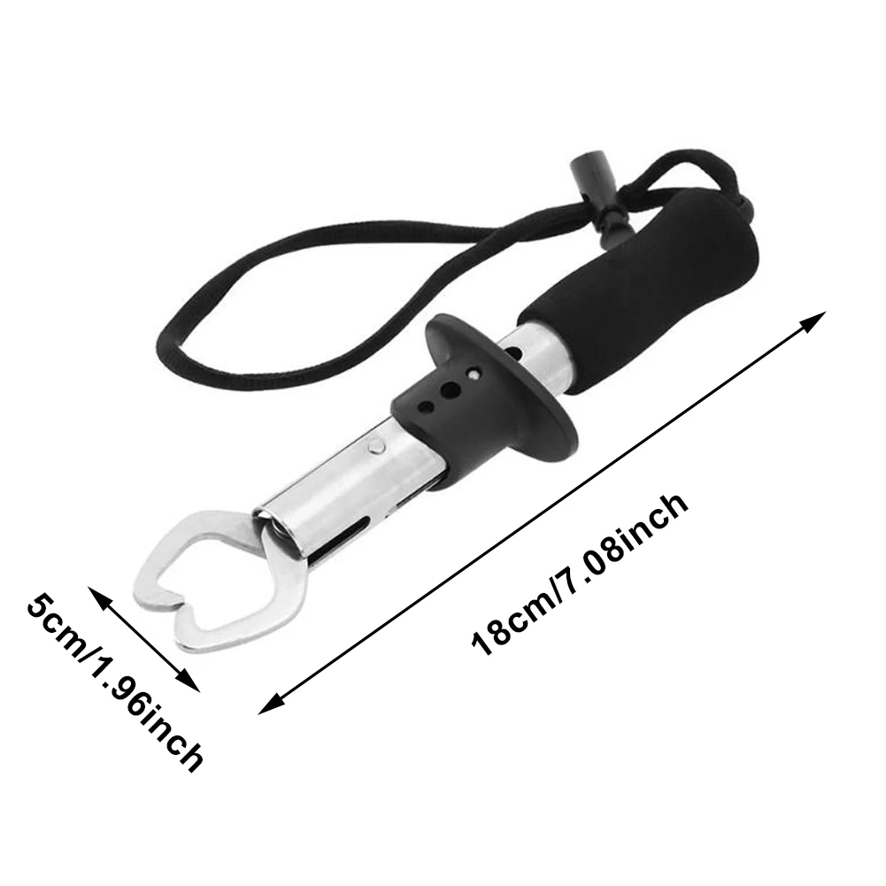 

Portable Stainless Steel Fishing Gripper Fish Grip Lip Clamp Grabber Tool Fish Controller Fishing Plier