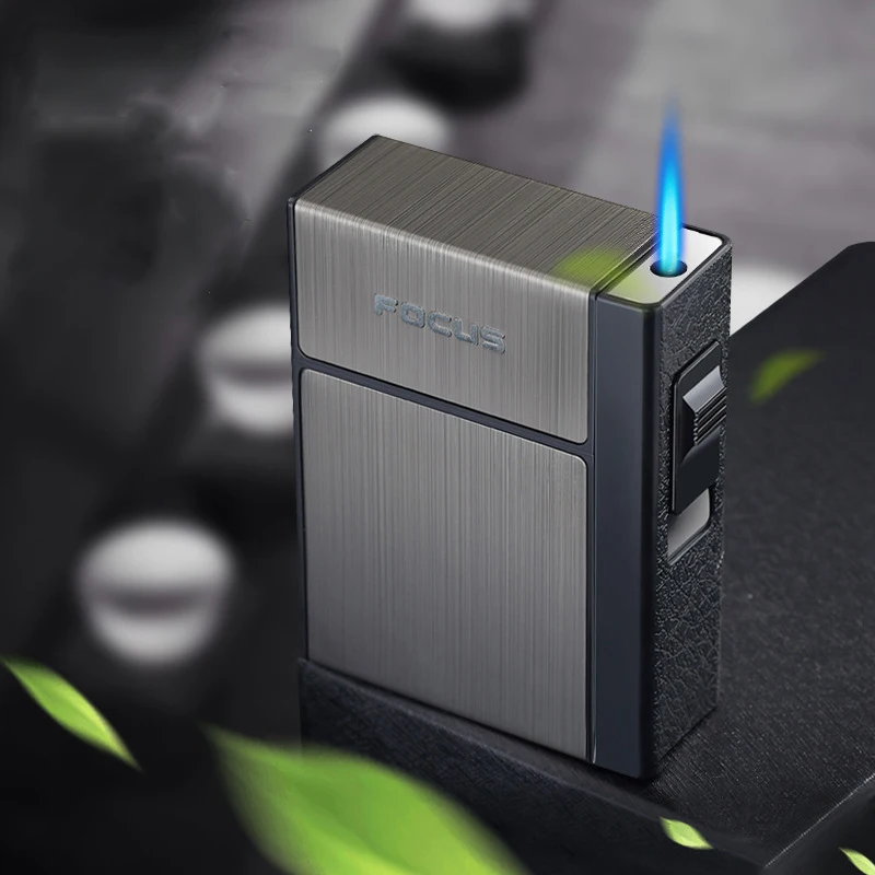 20 шт металлический портсигар Автоматическая сигарета чехол сигареты Ёмкость