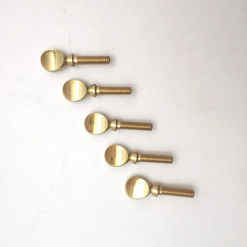 

5Pcs Sax Saxophone Neck Screws Clarinet Clamp Tightening Screw for Woodwind Instrument Repair Ligatures Fixing Parts Accessories