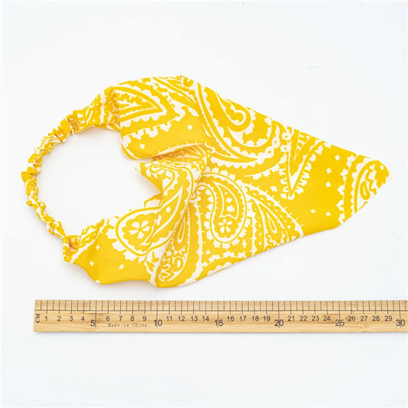 

Vintage Printing Headbands For Woman Elastic Turban Hairbands Hair accessories For Women Girls Fashion Headwrap Headwear