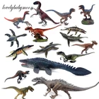 Статический твердый динозавр, реалистичные фигурки, реалистичный мосазавр, модель динозавра, Идеальные игрушки, украшение для вечеринки, подарки для детей