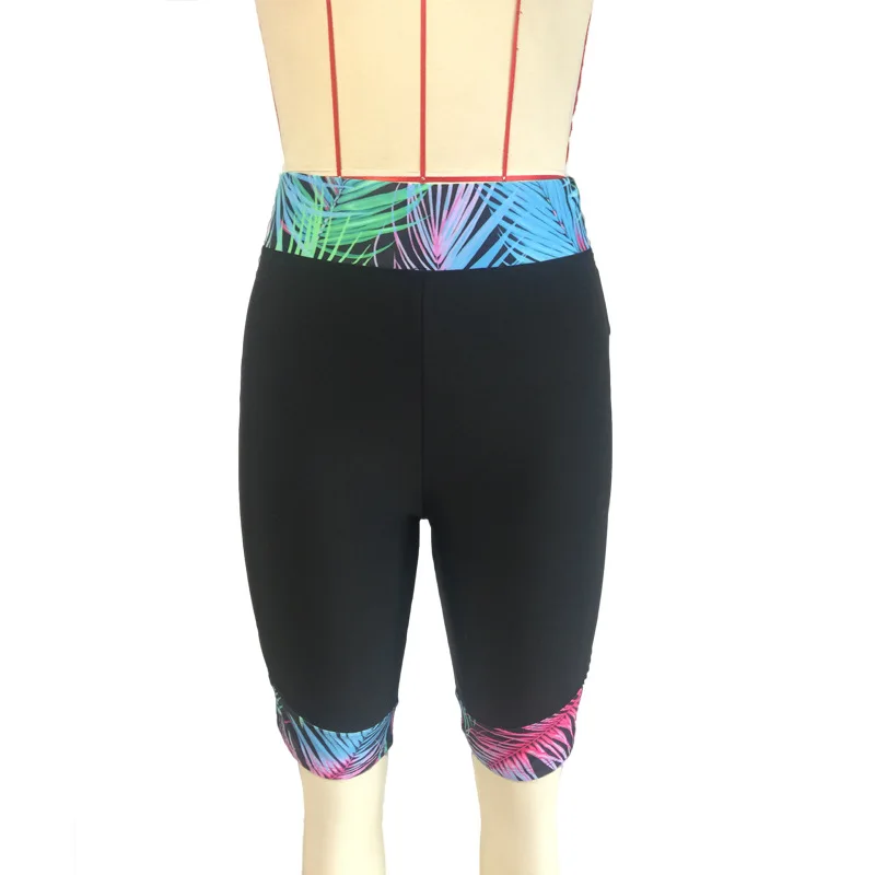 Swimsuit New Printed Wading Swimming Shorts Ladies Cycling Sports Shorts Women Sports Swimming Trunks Beach Skinny Swim Shorts