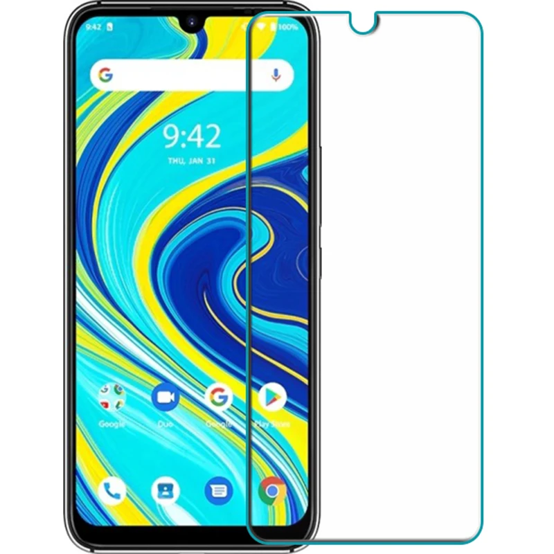 

Закаленное стекло 9H для смартфона UMIDIGI A7 Pro 6,3 дюймов, защитная пленка для экрана, чехол для смартфона