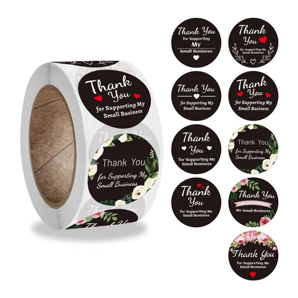 Наклейки серебристые 1 дюйм 500 шт./рулон | Украшения и аксессуары