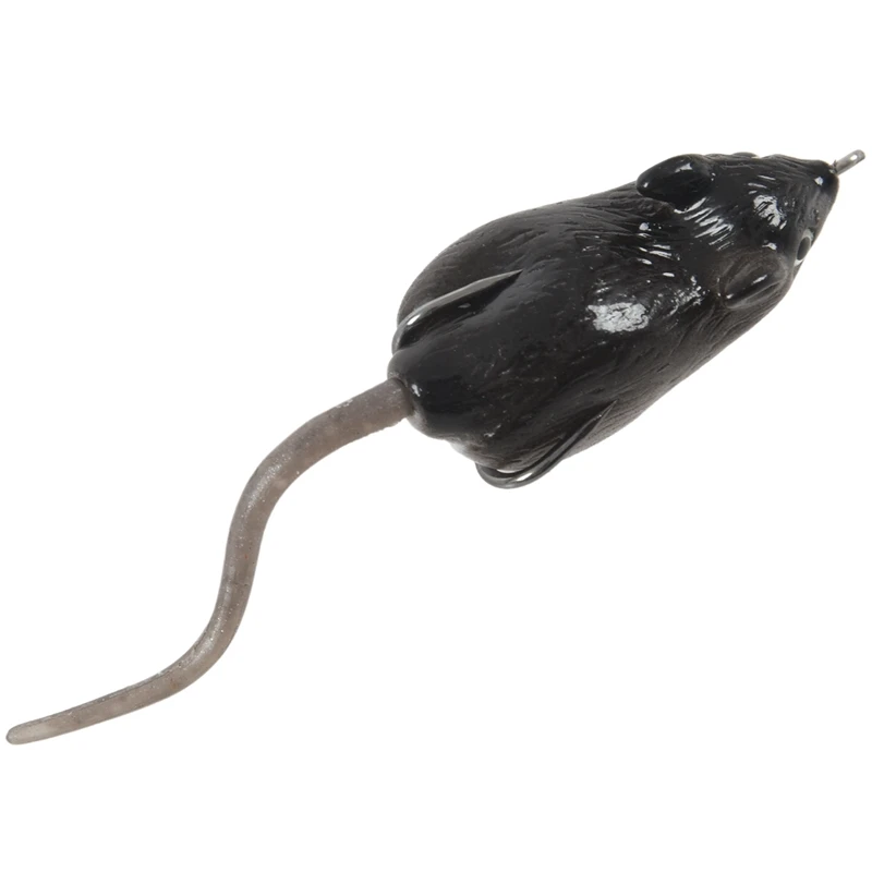 Резиновая мягкая мышь рыболовные приманки Улучшенная приманка для воды