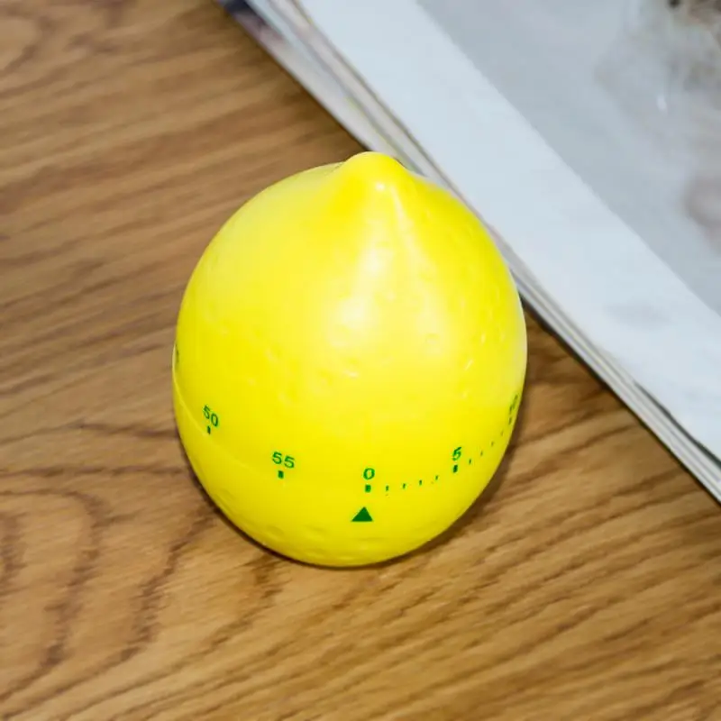 Креативный лимонный таймер 60 минут секундомер кухонные инструменты для