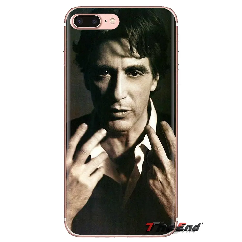 Michael Corleone Godfather. Al Pacino Case For Samsung Galaxy S2 S3 S4 S5 MINI S6 S7 edge S8 S9 Plus Note 2 3 4 5 8 Coque Fundas |